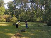 Einige Haufen zum wegtragen